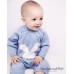 Комбінезон дитячий Зайчик Блакитний 0837